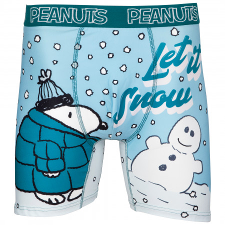 Peanuts Snoopy Let It Snow Boxer Briefs